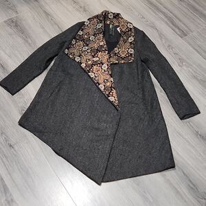 EUC Tapestry Collar Aratta Silent Journey Jacket